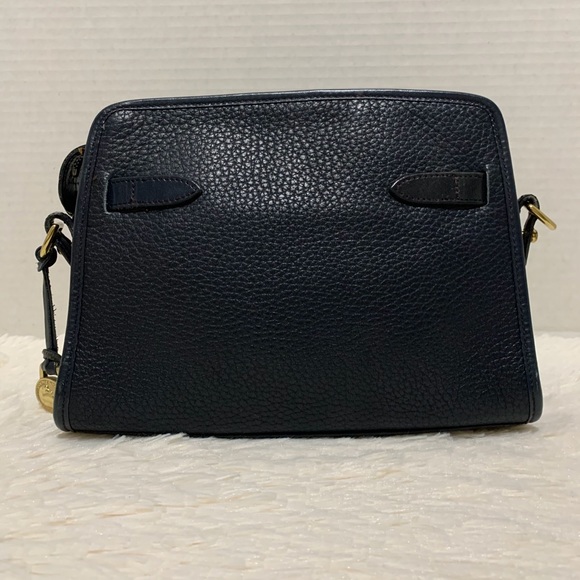 SOLD Vintage Dooney AWL Buckle Zip Top Shoulderbag - Picture 6 of 16